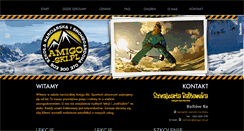 Desktop Screenshot of amigo-ski.pl